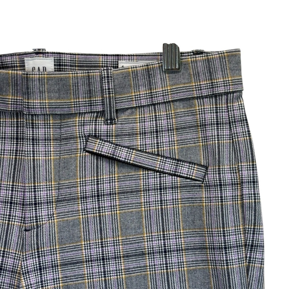 GAP Signature Skinny Ankle Pants in Plaid. Size 6 - Picture 4 of 9